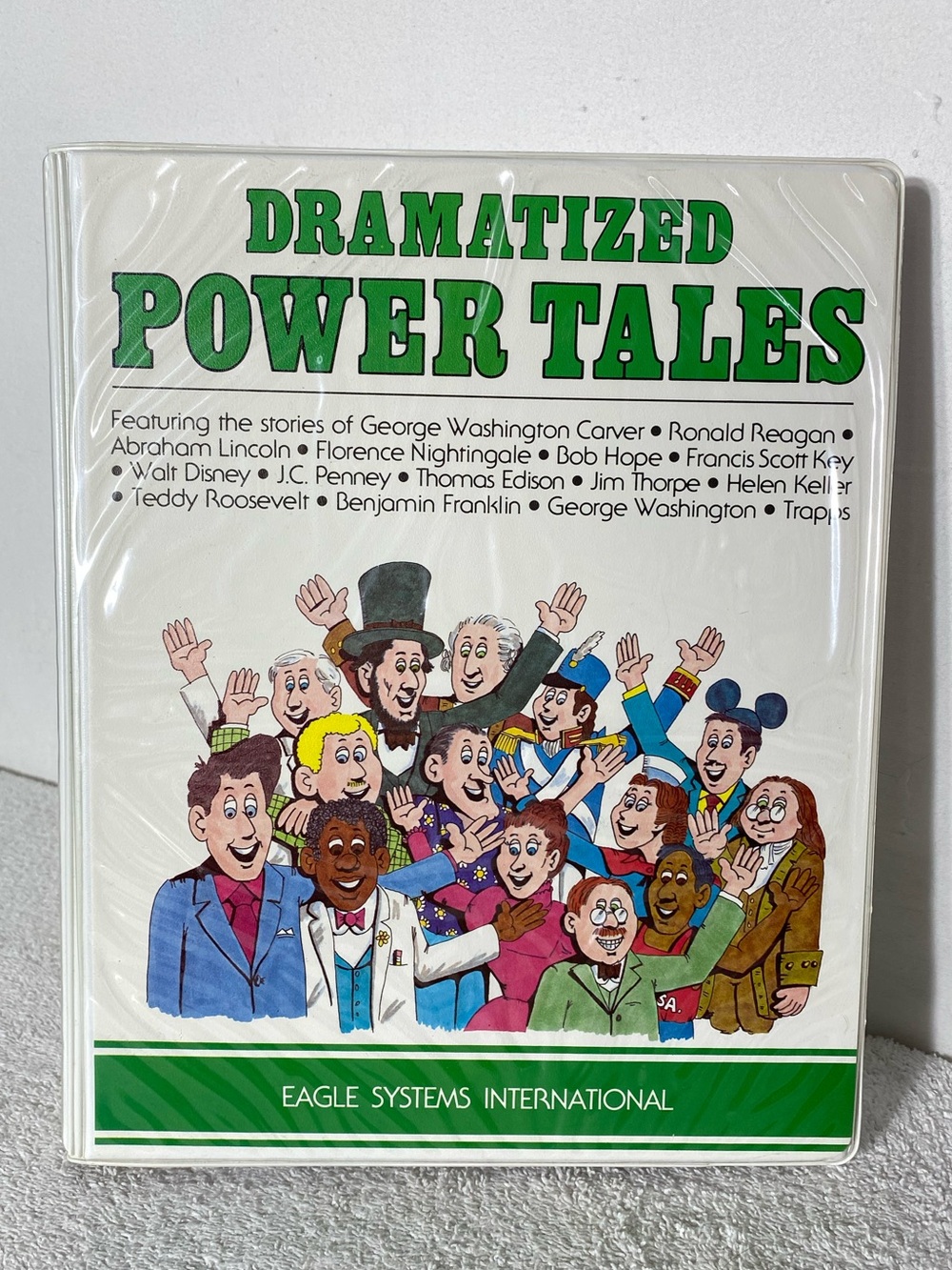 Vintage Eagle System Dramatized Power Tales Audio Cassette Set 15 Tapes